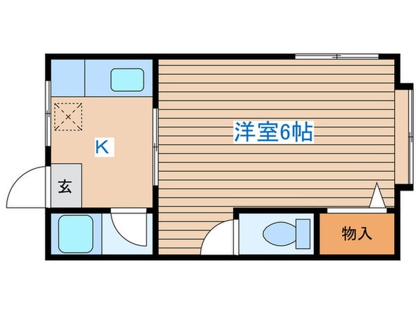 リバーサイド越路の物件間取画像